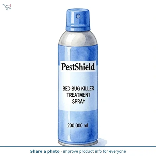 PestShield Bed Bug Killer Treatment Spray 200ml