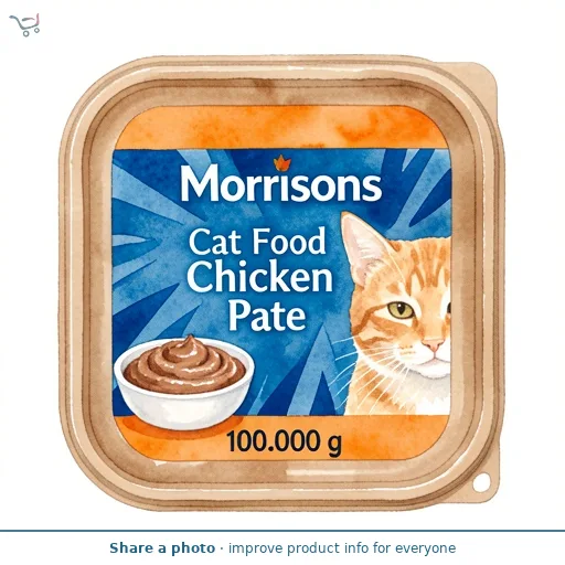 Morrisons Cat Food Chicken Pate