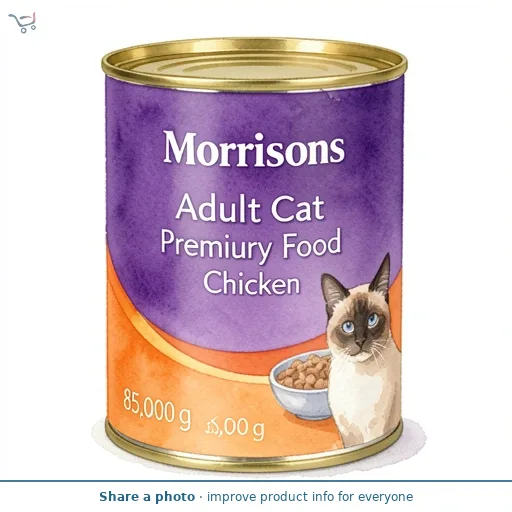 Morrisons Adult Cat Premium Luxury Food Chicken