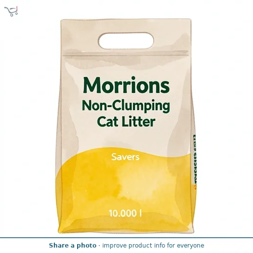Morrisons Savers Non-Clumping Cat Litter 10l