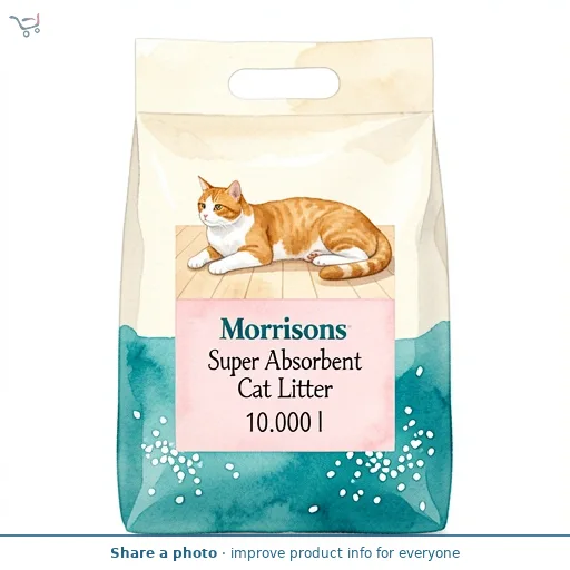 Morrisons Super Absorbent Cat Litter
