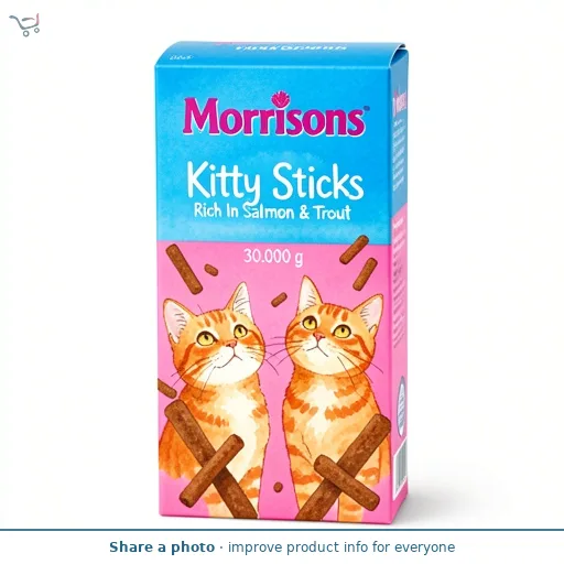 Morrisons Kitty Sticks Rich In Salmon & Trout