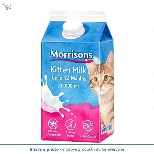 Morrisons Kitten Milk Up To 12 Months 200ml