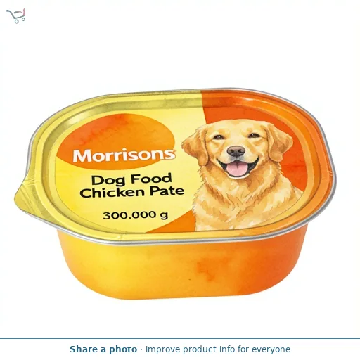 Morrisons Dog Food Chicken Pate