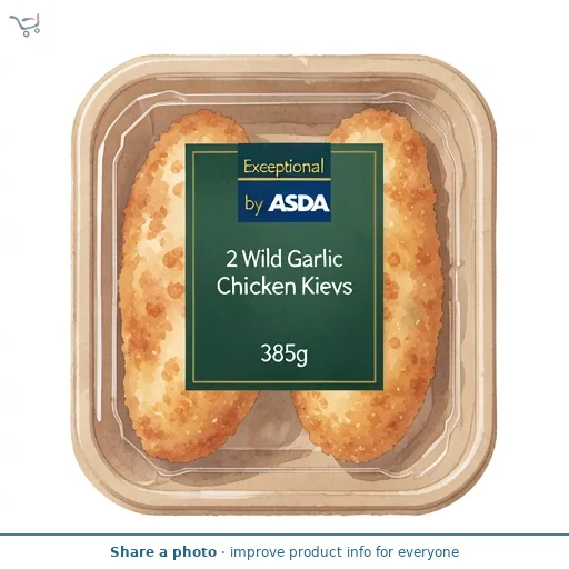 Exceptional by ASDA 2 Wild Garlic Chicken Kievs 385g