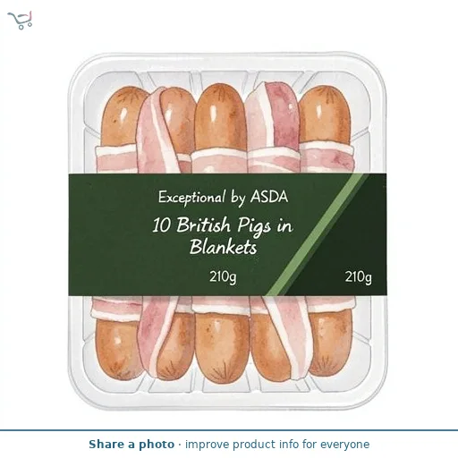 Exceptional by ASDA Exceptional by  10 Pigs in Blankets 210g