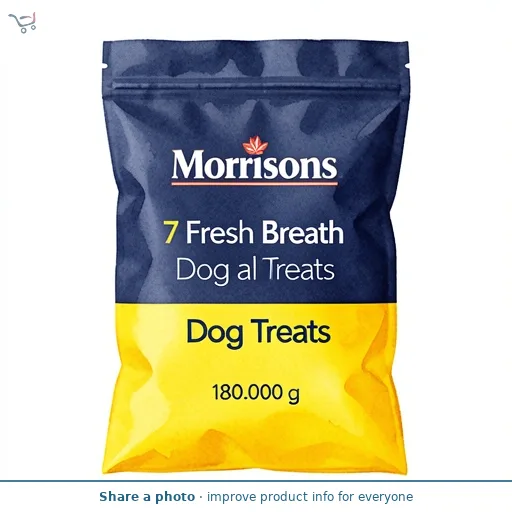 Morrisons 7 Fresh Breath Dog Dental Treats