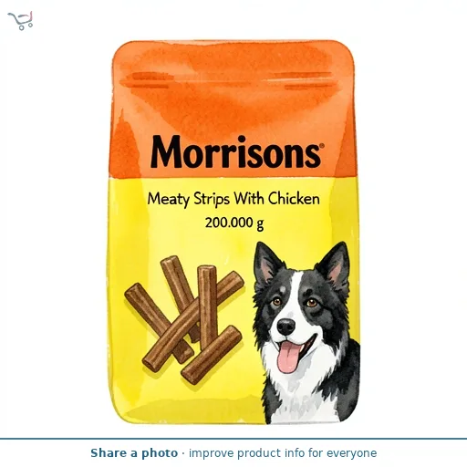 Morrisons Meaty Strips With Chicken 