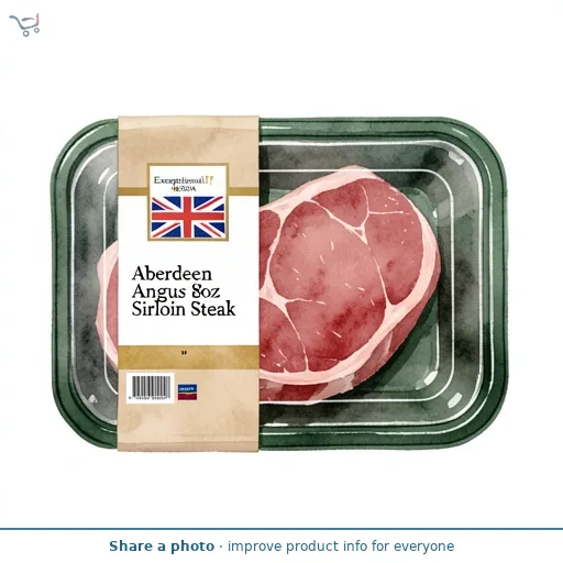 Exceptional by ASDA Aberdeen Angus 8oz Sirloin Steak 227g