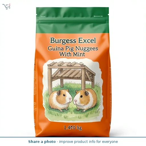 Burgess Excel Guinea Pig Nuggets With Mint
