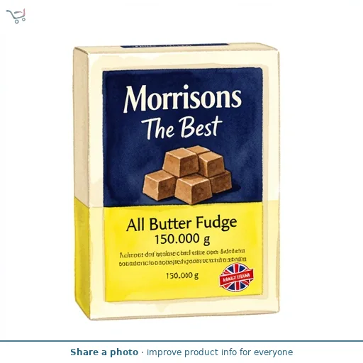 Morrisons The Best All Butter Fudge   150g