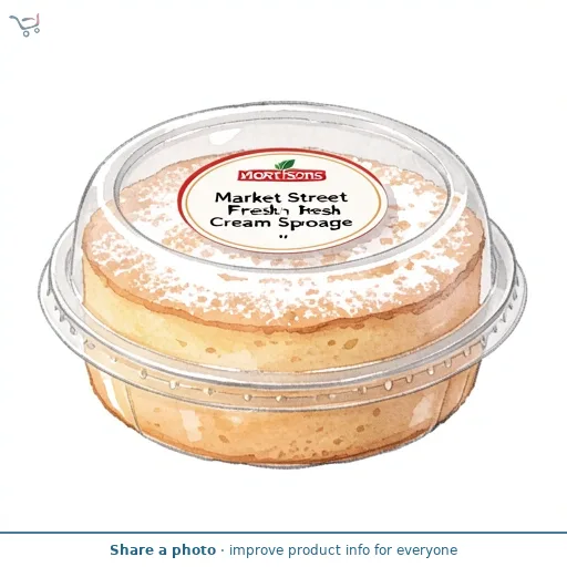 Market Street Fresh Cream Sponge