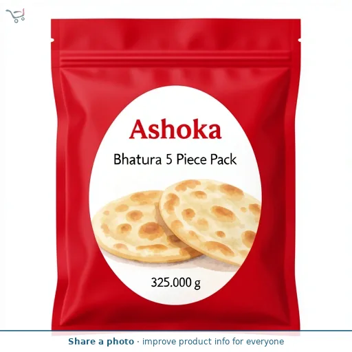 Ashoka Bhatura 5 Piece Pack 325g