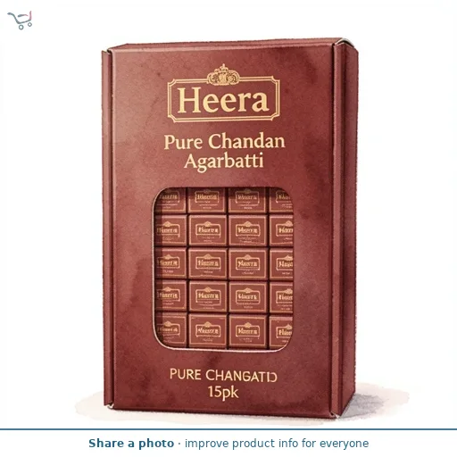 Heera Pure Chandan Agarbatti 15pk