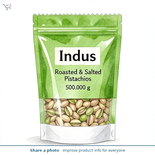 Indus Roasted & Salted Pistachios 500g