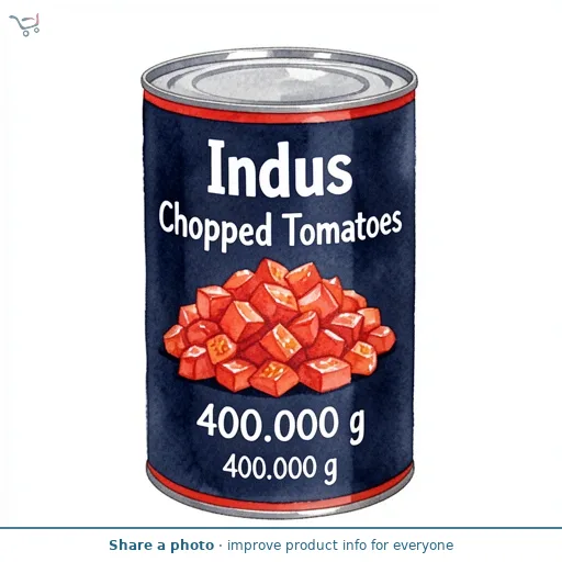 Indus Chopped Tomatoes    400g