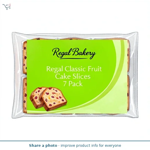 Regal Classic Fruit Cake Slices 7 Pack