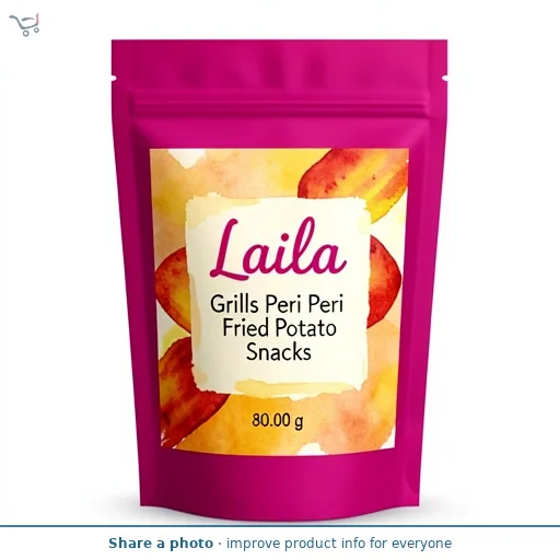 Laila Grills Peri Peri Fried Potato Snacks   80g