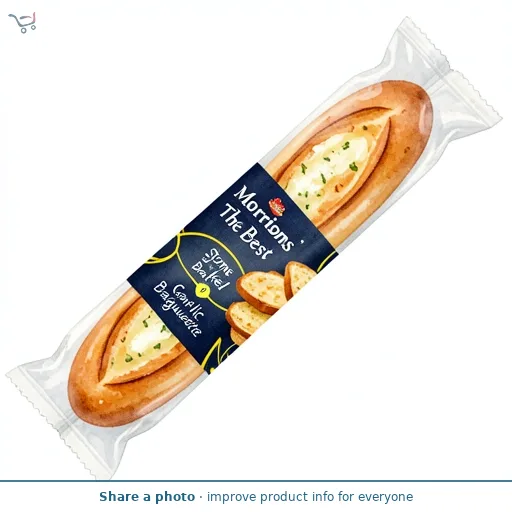 Morrisons The Best Stone Baked Garlic Baguette