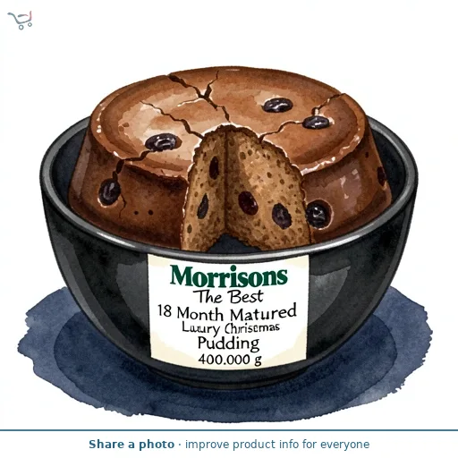 Morrisons The Best 18 Month Matured Luxury Christmas Pudding