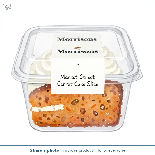 Market Street Carrot Cake Slice