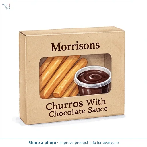 Morrisons Churros With Chocolate Sauce