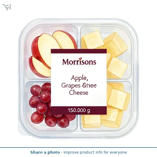 Morrisons Apple, Grapes & Cheese