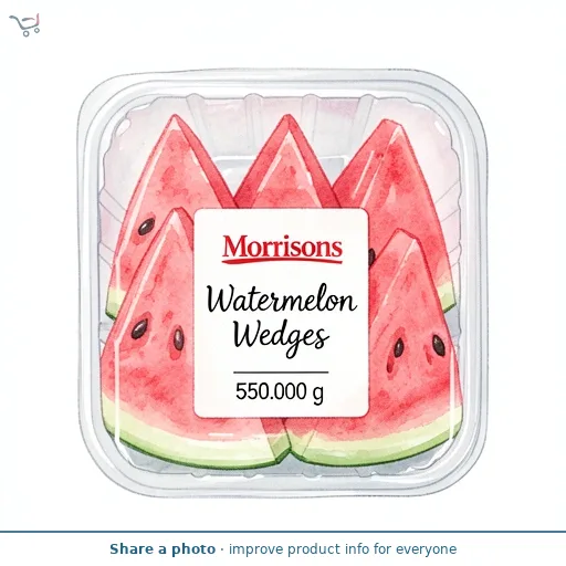 Morrisons Watermelon Wedges 550g