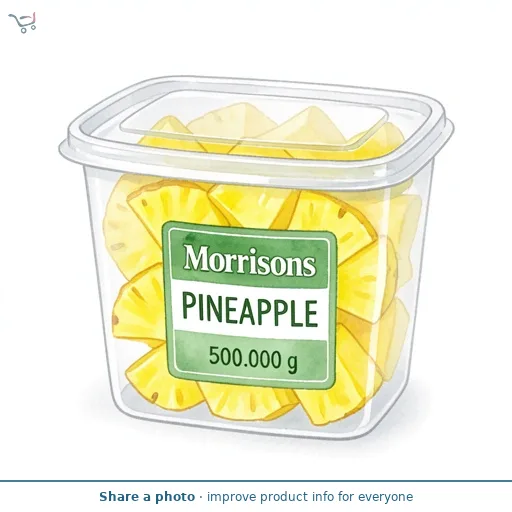 Morrisons Pineapple   500g