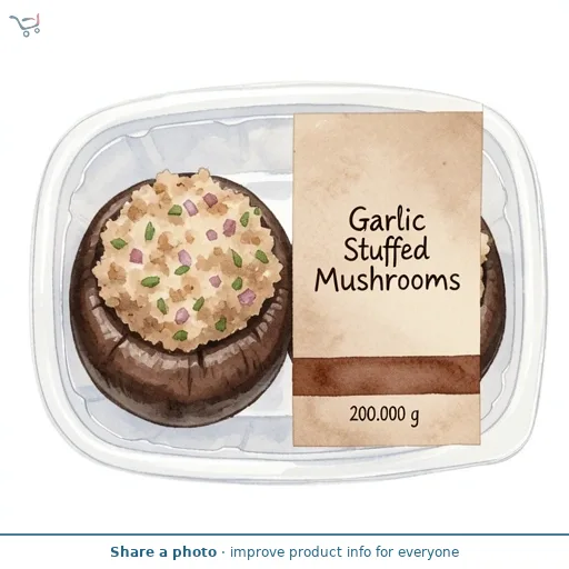 Morrisons Garlic Stuffed Mushrooms