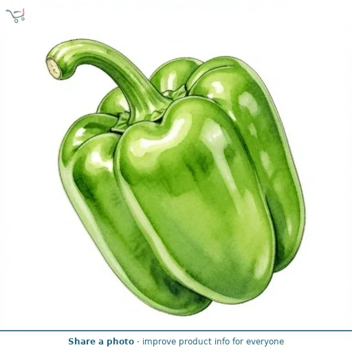 Morrisons Loose Green Pepper 