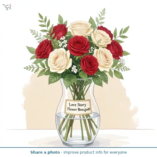 Morrisons Love Story Flower Bouquet