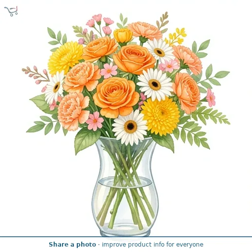 Morrisons Coffee & Cream Flowers Bouquet