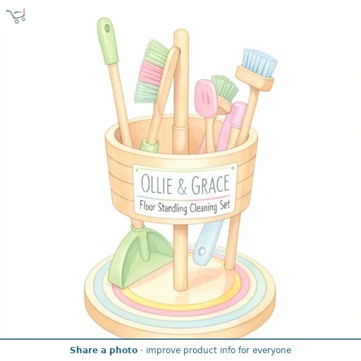 Ollie & Grace Floor Standing Cleaning Set