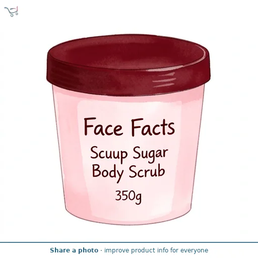 Face Facts Scuup Sugar Body Scrub 350g