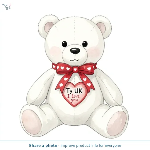 White Bear II Original Ty Beanie