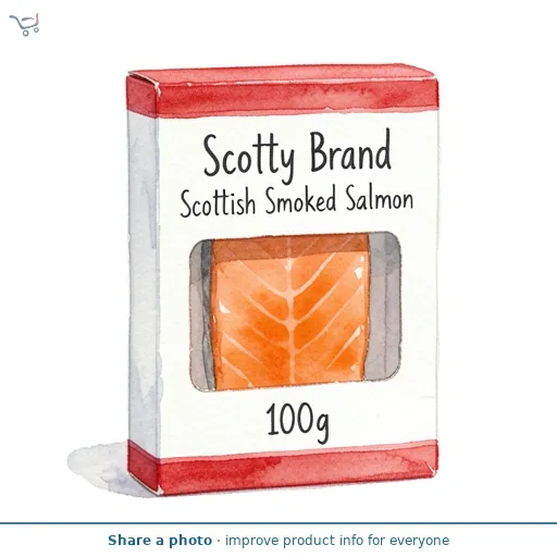 Scotty Brand Scottish Smoked Salmon 100g