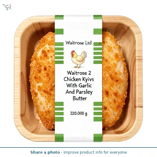 Waitrose 2 Chicken Kyivs With Garlic And Parsley Butter