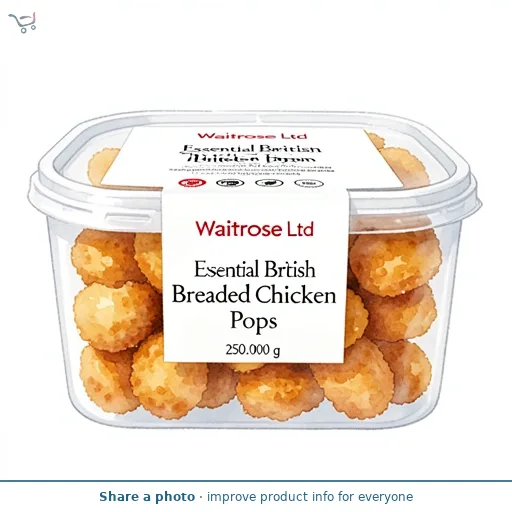Essential British Breaded Chicken Pops