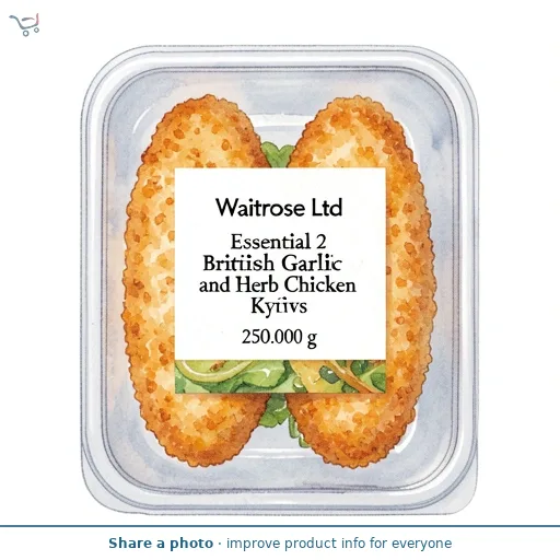 Essential 2 British Garlic And Herb Chicken Kyivs