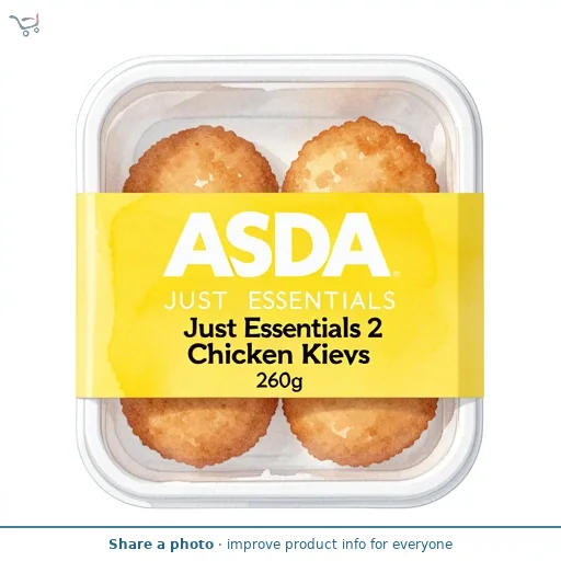 JUST ESSENTIALS by ASDA Just Essentials 2 Chicken Kievs 260g