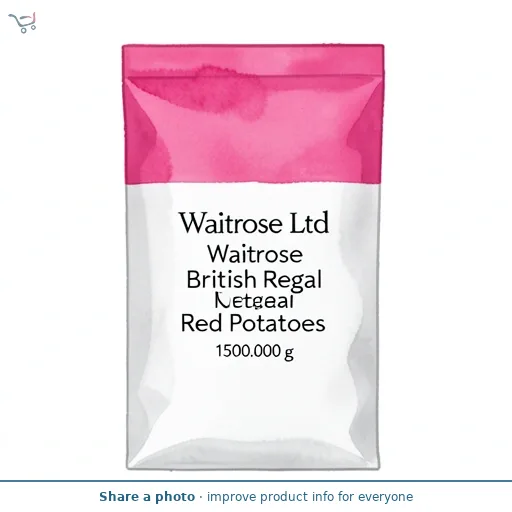 Waitrose British Regal Red Potatoes