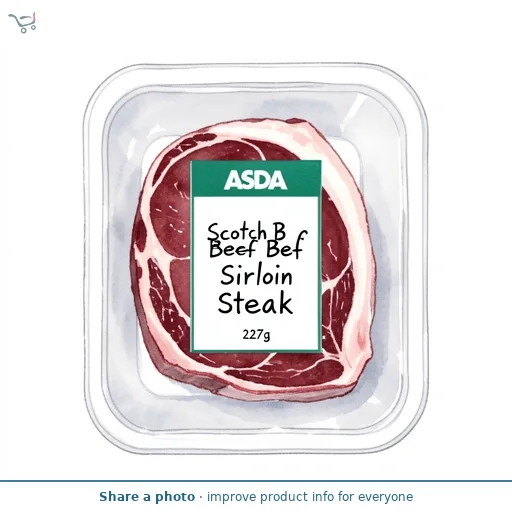 ASDA Sirloin Scotch Beef Steak