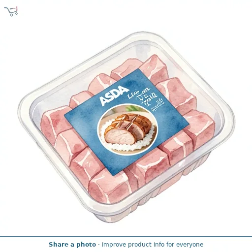 ASDA Lean Diced Pork 600g