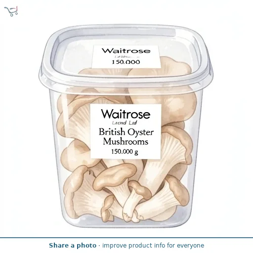 Waitrose British Oyster Mushrooms