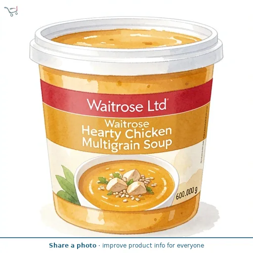 Waitrose Hearty Chicken Multigrain Soup