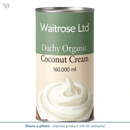Duchy Organic Coconut Cream