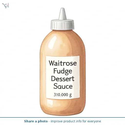 Waitrose Fudge Dessert Sauce