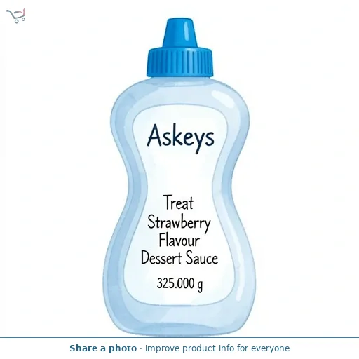 Askeys Treat Strawberry Flavour Dessert Sauce
