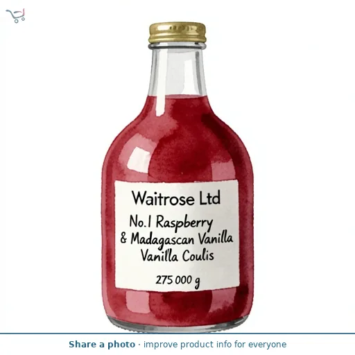 No.1 Raspberry & Madagascan Vanilla Coulis